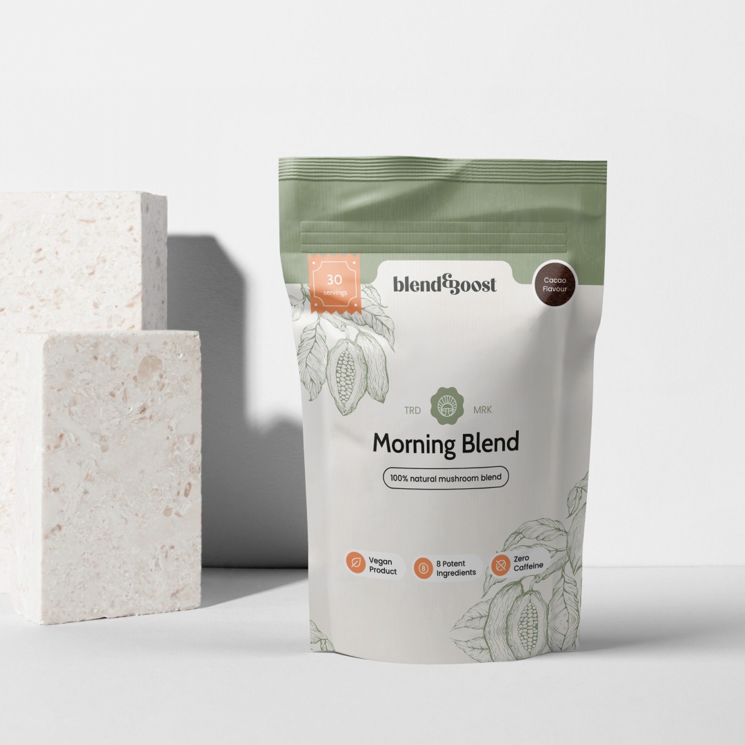 Morning: Paddenstoelen & Superfood Blend